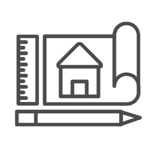 Wohn- und Nutzflächenbestimmung Icon